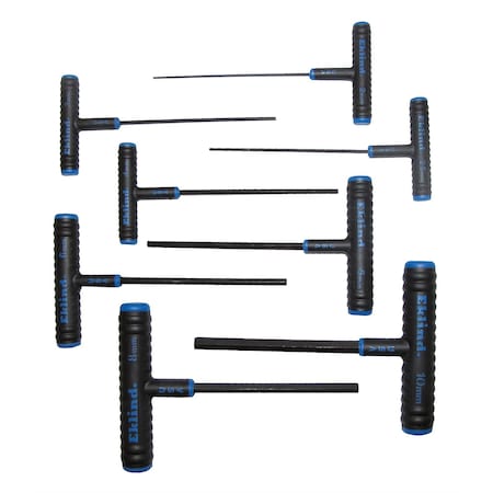 8-Piece 6 Metric Power-T Hex Key Set